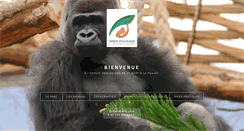 Desktop Screenshot of espace-zoologique.com
